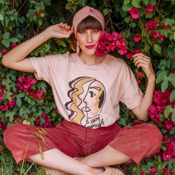 FINAL PRICE Blush I Am Enough DazeyLA Slouchy - Picture 4 of 5